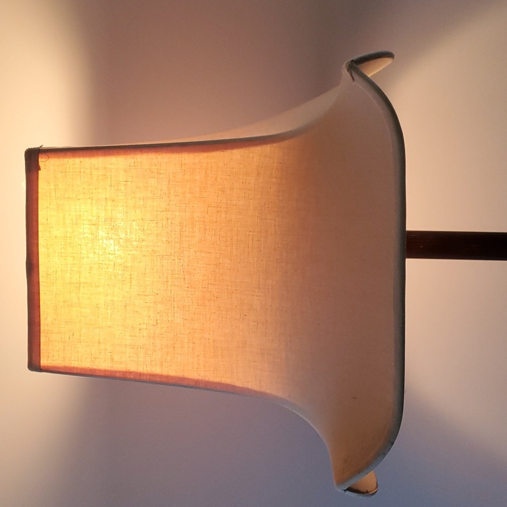 Large Linen Fabric Lamp Shade - Picture 4 of 13